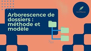 Arborescence de dossiers : méthode et modèle